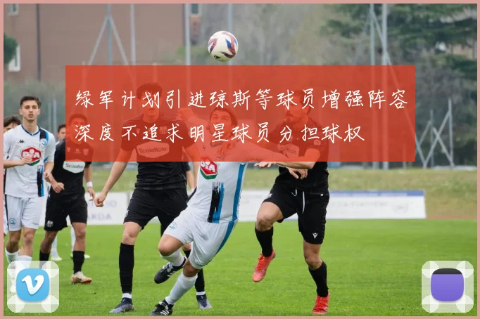 绿军计划引进琼斯等球员增强阵容深度不追求明星球员分担球权